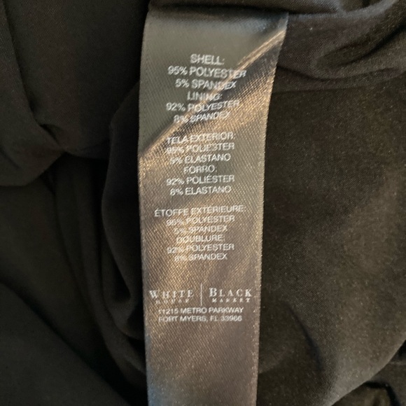 WHBM Embellished black dress. - Picture 7 of 8